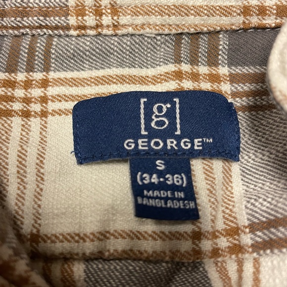 Mens Flannel from George Size Small - Picture 3 of 3